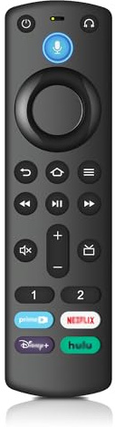 Replacement Remote Control for Fire-TV-Stick(2nd and 3rd gen)/Lite/4K/4K Max/TV Cube and Firestick with Voice Compatible with Pioneer/Hisense Firesmart TVs