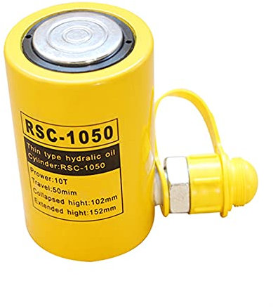 Idraulico, Cilindro idraulico di tipo corto RSC-1050. Jack idraulico con uscita di 10t, ictus di 50 mm,Strumenti Idraulici