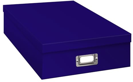 Pioneer OB-12S Photo Albums Boîte de Rangement Jumbo pour Scrapbooking Bleu
