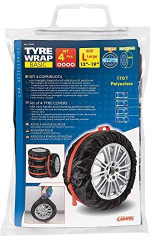 Lampa Reifentasche mit Tragegriff und Kennzeichnung 13''-19', 4er Set