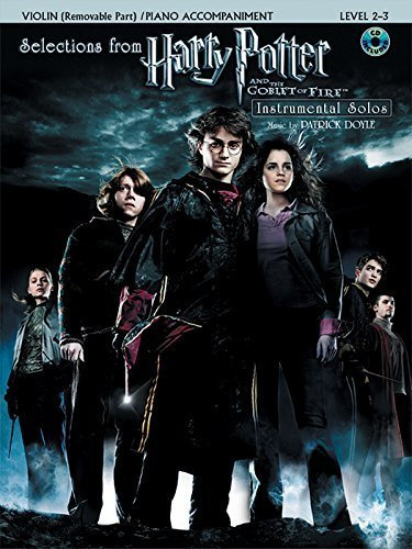 Harry Potter and the Goblet of Fire: Selections Book & CD (Violin & Piano Acc. Edition) by John Williams, Patrick Doyle (2006) Paperback