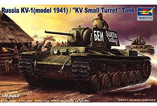 Trumpeter 00356 modellbyggsats Ryssland KV-1 (1941)