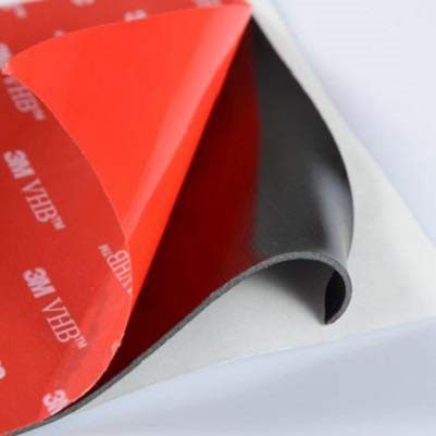 StickersLab - 5952 biadesivo VHB a schiuma acrilica (5 pezzi 100x100mm)