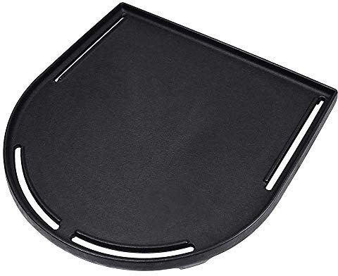 Uniflasy 1 demi-grille de cuisson en fonte pour barbecue Coleman RoadTrip Swaptop Grills LX LXE LXX, poêle de cuisson plate antiadhésive, accessoires de barbecue