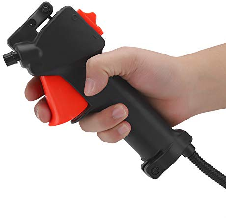 Wosune Interruttore della Maniglia del decespugliatore, Comodo da Usare Facile Installazione Interruttore della Maniglia del grilletto dell'acceleratore Materiale plastico Premium per Prato per la