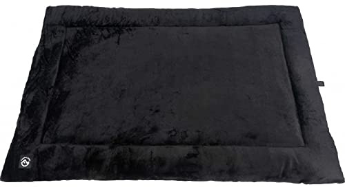 Farm-Land Outdoor Hundedecke Velours Schwarz 100% Polyester 105 x 70 cm
