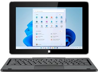 Kruger & Matz Tablet 2 en 1 Edge 1089 Diagonal 10,1 HDMI 8/256GB Windows 11 Pro Teclado KM1089.1