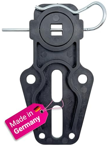 Abroll-Lager für Rollladenmotore - Kastenlager universal Fertigkastenlager Neubaulager mit Abrollfunktion - für Motore mit 10x10mm Vierkant - Abrolllager
