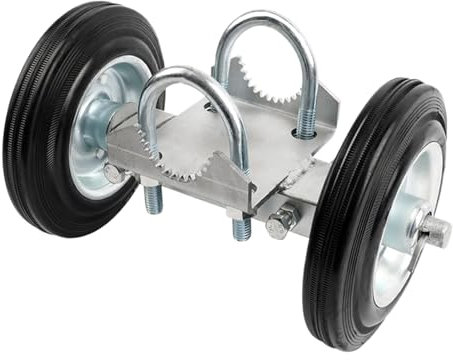 Torrad, 360 ° Drehungstorwalze, 600 Pfund tragende Federschockdämpfer mit Schwerlastkaster (für Rohrtore, Metalltore, Holztore, Zauntore, Schwungtore), Radträger für Auffahrten und Zauntore | Rostproo