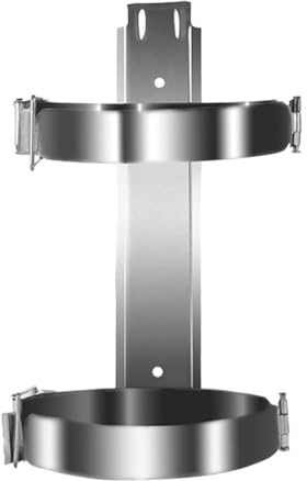 Operitacx Soporte Para Extintor De Incendios De Montaje En Pared Rack Metálico Para Coche Hogar Y Tienda Fácil Instalación 8.46 X 4.72 X 4.72 in