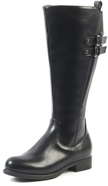 OHC – BANANA Model – Women's Boots for Wide Fit, XL Calves – Removable Double Insole. 3 cm Heel – Full Zip Closure – Comfortable Classic Style