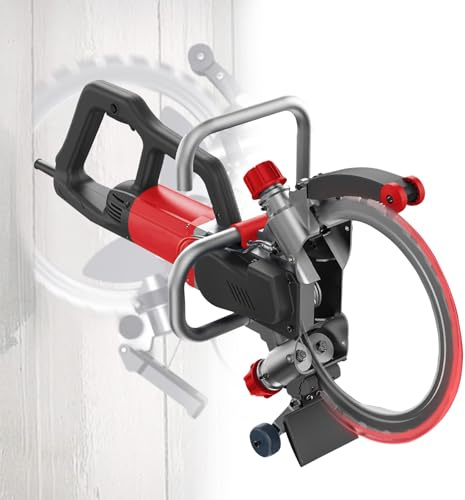 Wall Chaser Cutting Machine - Precision Groove Cutting Tool for Concrete, Granite, Porcelain, Wood, and Stone