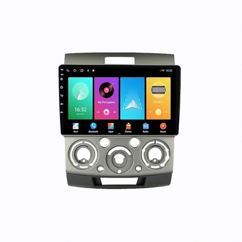 Touchscreen Car Radio for Ford Everest Ranger 2006-2010 Car Audio Receivers, Hd Display, Portable Live Navigation, Music Video Player, Bluetooth Fm Radio, 4 Core 1G+16G