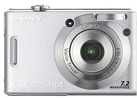Sony Cyber-Shot DSC-W35 Digitalkamera (7 Megapixel, 3-Fach Opt. Zoom, 5,1 cm (2 Zoll) Display)