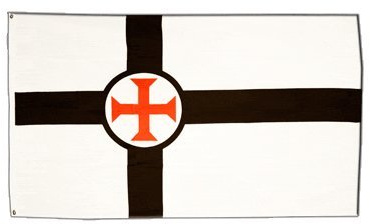 Flaggenfritze Flagge Geheimbund der Templer - 90 x 150 cm