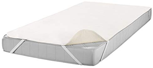 Setex – Kalmuck Schonbezug weiß mit 4 Eckgummis – Matratzenschoner 180x220 cm für Matratzen mit 15-22 cm Höhe – Spannbettlaken aus 100% Baumwolle OEKO-TEX Standard 100 – Matratzenauflage Bettmatratzen