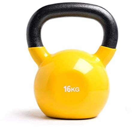 Kettlebells AGYH Gusseisen, Squat Krafttraining Gewichte, Hantel Hanteln, 4 Kg / 6 Kg / 8kg / 10 Kg / 12 Kg / 14 Kg / 15 Kg / 16 Kg / 18 Kg / 20 Kg / 24 Kg (Size : 16kg/35.2lb)