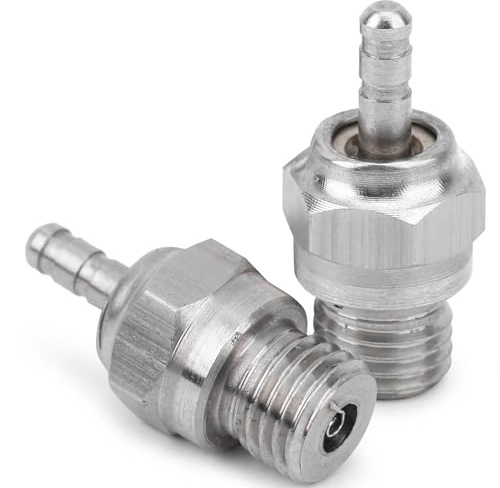 2Pcs RC Car Spark Plug, N4 Fire Head Ignition Plug for Oil-Powered Model Cars, Perfect Fit for HSP Racing, Hobby, and Collecting