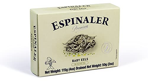 Espinaler Baby Eels in Olive Oil Premium Line, 90g