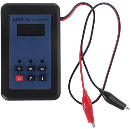 IGASHI Multimetro Digitale Intelligente Ricaricabile 4-20mA/0-10V/mV Generatore di Segnale di Tensione di Corrente Generatore di Segnale Calibratore di Segnale con Borsa for Il Trasporto
