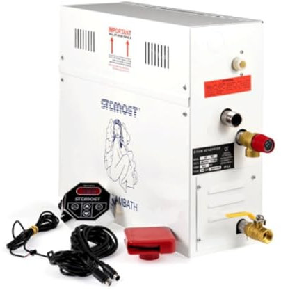 Générateur de Vapeur Sauna Kit Générateur De Douche À Vapeur, Générateur De Vapeur 3-21KW, Douche À Vapeur, Détartrage Automatique, Générateur De Bain De Sauna SPA, Accessoires De Bain De Vapeur 220V