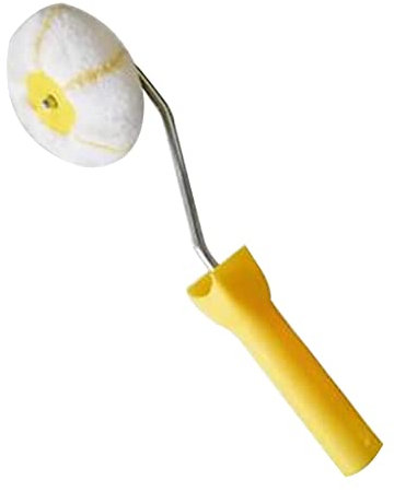 Rouleau de peinture pour bordure de peinture - Pinceaux de peinture pour la maison - Pour les coins intérieurs et extérieurs de la brosse à bordure