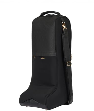 LeMieux Luxe Stiefeltasche, Schwarz
