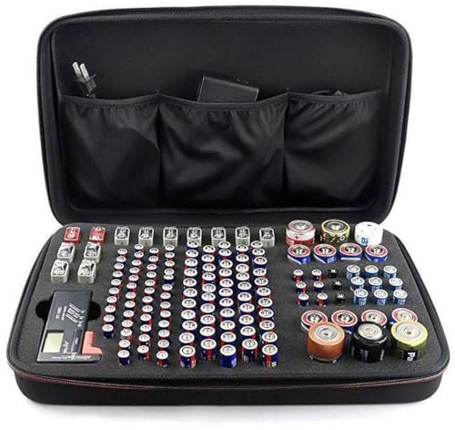 Battery Organizer - Battery Organizer Storage Case, Waterproof Battery