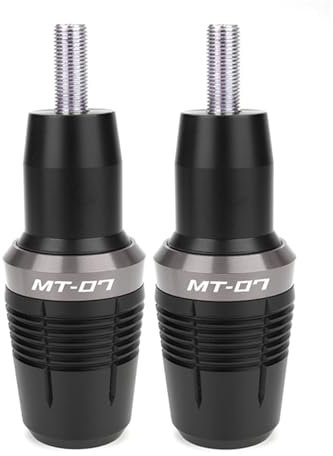 Sturzpads Rahmenschutz Fallschutz MT07 / MT09 Sturzpads Für Yamaha MT 07 09 2021 2022 2023 MT07 Tracer 700 GT 2015-2020 Motorrad CNC Fallender Crash-Schutz(MT07 Grey)