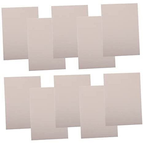Veemoon 10 Stück A4 Kindergarten Bastelkarton Grau 1,5mm Selbstgemacht Handwerk Pappkarton Doppelseitig Robustes Papier Schneidezubehör Für Kinder Kreative Bastelprojekte