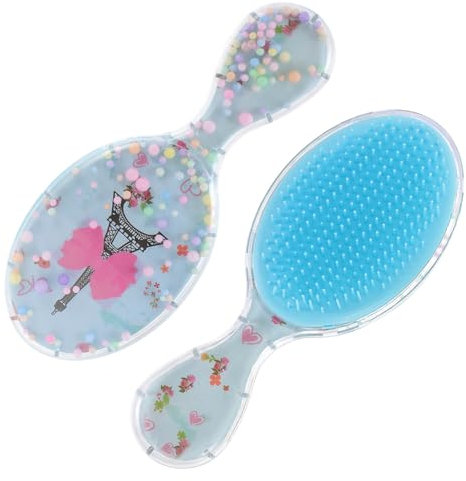 VALICLUD 2pezzi Spazzola Per Piccola Portatile Spazzola Districante Per Da Ragazza Per Adatta Per Domestico e Viaggio