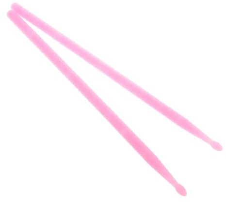 1 Paar Fluoreszierende Schlagzeugstöcke 5a aus Nylon, Rosa | Jazz Drum und Drum Satz, Leuchtendes Design, für Drummer, Passende Instrumentenartikel