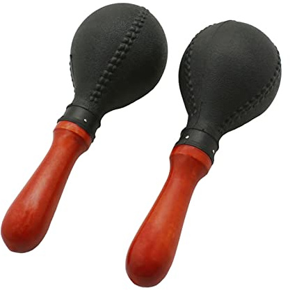 ZJchao Instrument de Percussion, Maracas Shakers Rattles Sand Hammer Hammer Percussion Hand Instruments pour Adultes pour Adultes Kids Live Performance,