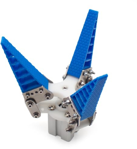 Toplionace Pneumatischer, Dreifingriger, Bionischer, Flexibler Roboter Greifer, Weiche, Adaptive, Luftbetriebene Klemme, YQ-3-QD