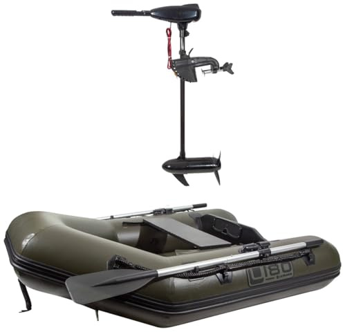Ultimate 230 Slatted Schlauchboot + 50lbs Elektromotor Set - Karpfenset