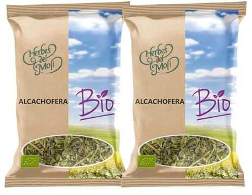 Pack 2 x Alcachofera Hoja Herbes del Molí Bio 25 g (50 g total) – Hojas ecológicas para infusión de sabor herbal y amargo, ideal en tisanas, formato a granel, aromática