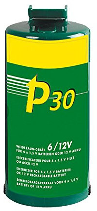 P30, Batterien Weidezaun-Gerät für 4 Monozellen oder ext. 12V Akku - 140800