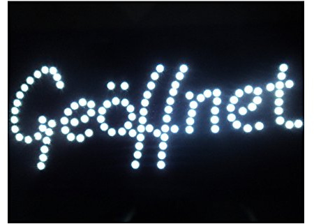 LED Schild Leuchtschild GEÖFFNETOPEN und viel mehr Reklame LEUCHTREKLAME Werbung versch.stylen (Geöffnet Kaltweiss)