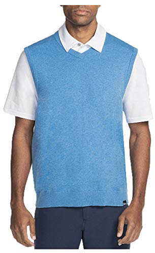 Skechers Fairway V Neck Golf Sweater Vest survtement, Silver Lake Blue, L Homme