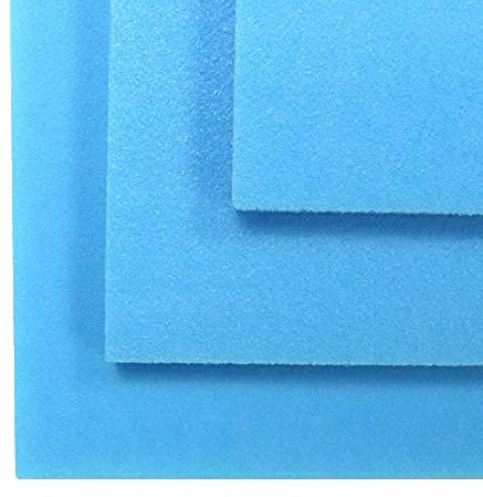 EkoBoard 50mm XPS Boards Floor Underlay Thermal Insulation Underfloor Heating (1200 x 600 x 50mm, Blue)