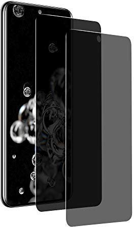 MoEvn Gehärtetes glas Anti-Spy für Galaxy S20 Ultra Sichtschutz Gehärtetes glas,[2 Stück]3D Full Screen Privatsphäre Schutzfolie 9H Gehärtetem Gehärtetes Folie Sichtschutz für Samsung Galaxy S20 Ultra