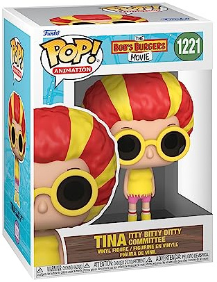 Funko Pop! Animation: Bobs Burgers - Band Tina Belcher - Bob's Burgers - Vinyl-Sammelfigur - Geschenkidee - Offizielle Handelswaren - Spielzeug Für Kinder und Erwachsene - TV Fans
