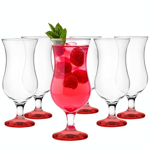 Glasmark Krosno Set De 6 Copas De Cóctel 420Ml Copa De Cóctel Ginebra Vino Agua Rojo
