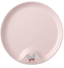 Mepal - Assiette enfant Mio - Plateau-repas enfant - Plat adapté aux enfants - Vaisselle pour enfant - Résiste au micro-ondes et au lave-vaisselle - Sans BPA – Flowers & Butterflies
