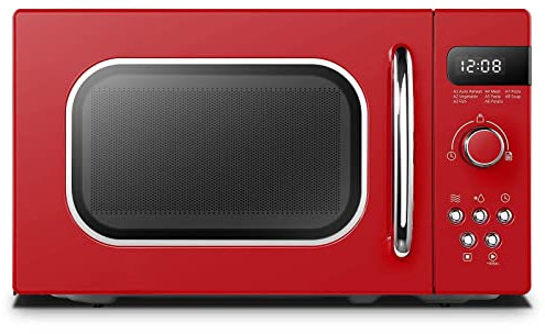 Four à Micro-Ondes Solo en Silver Tact Four électrique Simple intégré - Cuiseur à Four halogène à Convection de qualité supérieure en Acier Inoxydable Idéal pour rôtir, Cuire au Four Esthétique et p