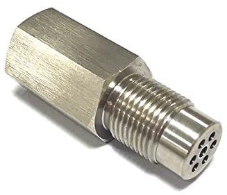 Sensor Lambdasonde Sauerstoffsensor M18x1.5 Auto Mikro Katalysator Reiniger O2 Sensor Motorkontrollleuchte Für CEL Eliminator Abgewinkelter Adapter Spacer Extender