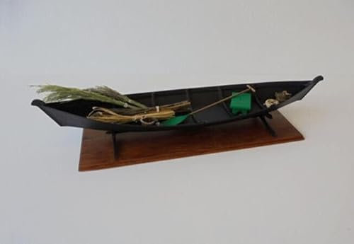 MARISSTELLA Ltd Art. 900 - Neretvana Truppe (Schiff des Flusses Neretva) – Maßstab 1:8 – 50 cm – Modellbau Modellbausatz Montagekasten aus Holz und Metall zum Zusammenbauen