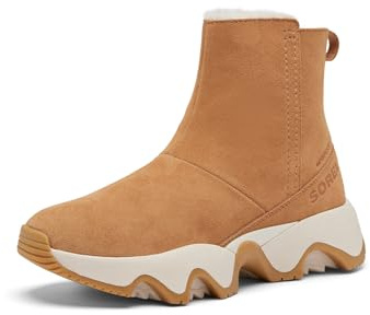 Sorel Kinetic Impact Short Boot WP, Botas de invierno impermeables, Mujer, Tawny Buff Gum 17, 37 EU