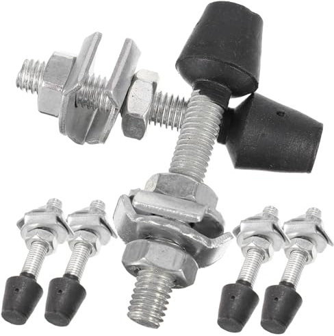 ibasenice 6pcs Clamp Screws Woodworking Toggle Clamp Replacement Easy Install Corrosion-Resistant