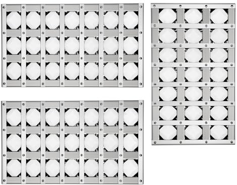 Kalomo Grill Heat Plates BBQ Grill Briquette Tray, Stainless Steel Ceramic Briquettes Heat Shield Flame Tamer for Alfresco ALX2-36,ALX2-36C,ALX2-36CD,ALXE-36,ALXE-36,ALXE-36C,ALXE-36C